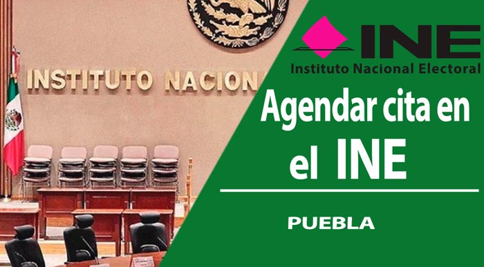 Módulos del INE en Puebla