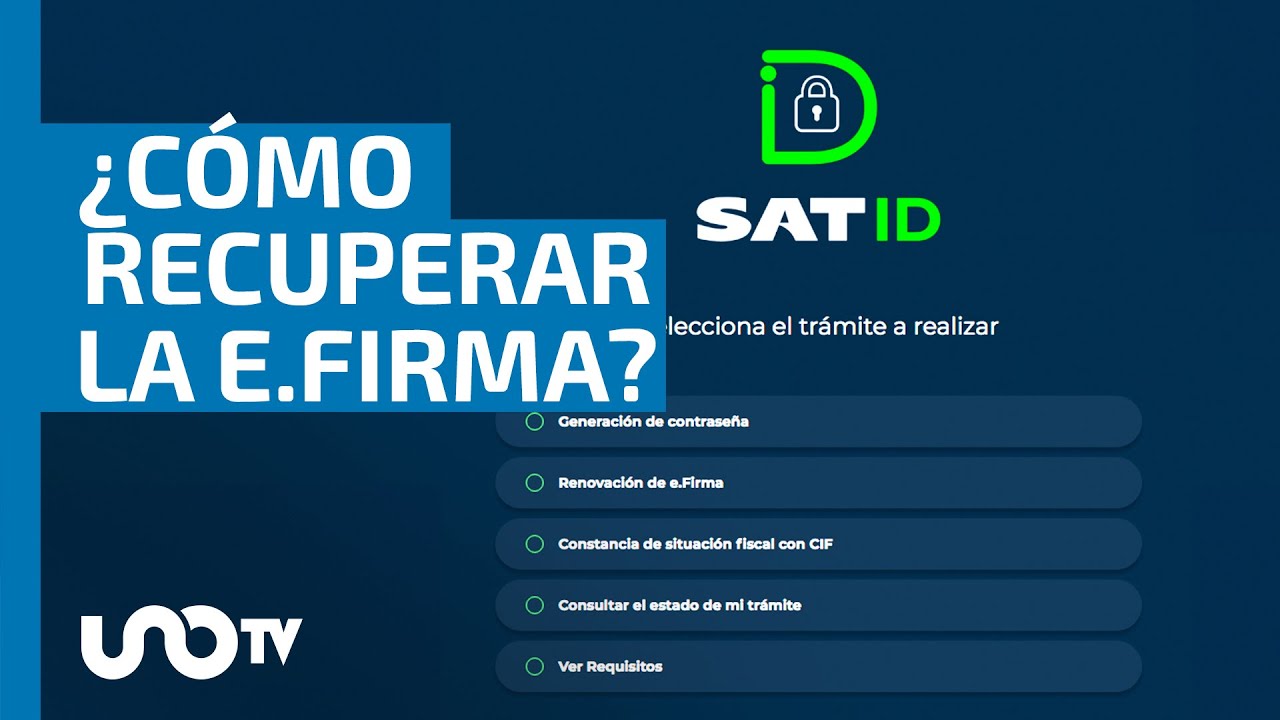 Actualizando e.firma del SAT: ¿Cómo recuperarla si se venció o se perdió el certificado?